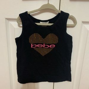 Bebe girls 5T navy top